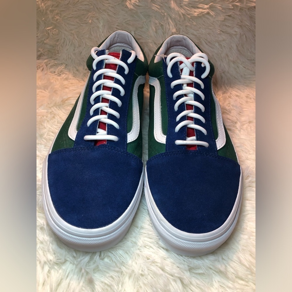 Vans Men's Blue Green Yellow and Red Sneakers Men’s size 10.5 NWOT - Picture 5 of 16